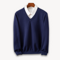Men's V-Neck Knit Sweater