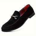 Men's Velvet Horsebit Loafers