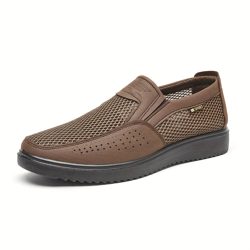 Men's Ventilated Slip-On Casual Shoes