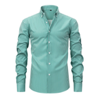 Men's Vertical Stripe Long Sleeve Shirt