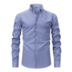 Men's Vertical Stripe Long Sleeve Shirt
