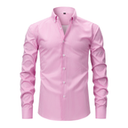 Men's Vertical Stripe Long Sleeve Shirt