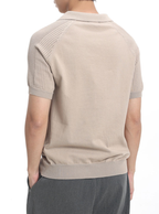 Men's Vertical Texture  Polo Shirt