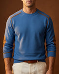 Men's Waffle Crew Neck Sweater