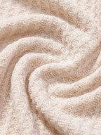Men's Waffle Knit Polo Shirt