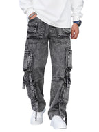 Men's Wide Leg Cargo Pants