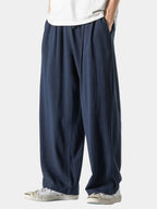 Men's Wide Leg Drawstring Pants