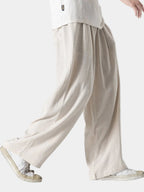 Men's Wide Leg Drawstring Pants
