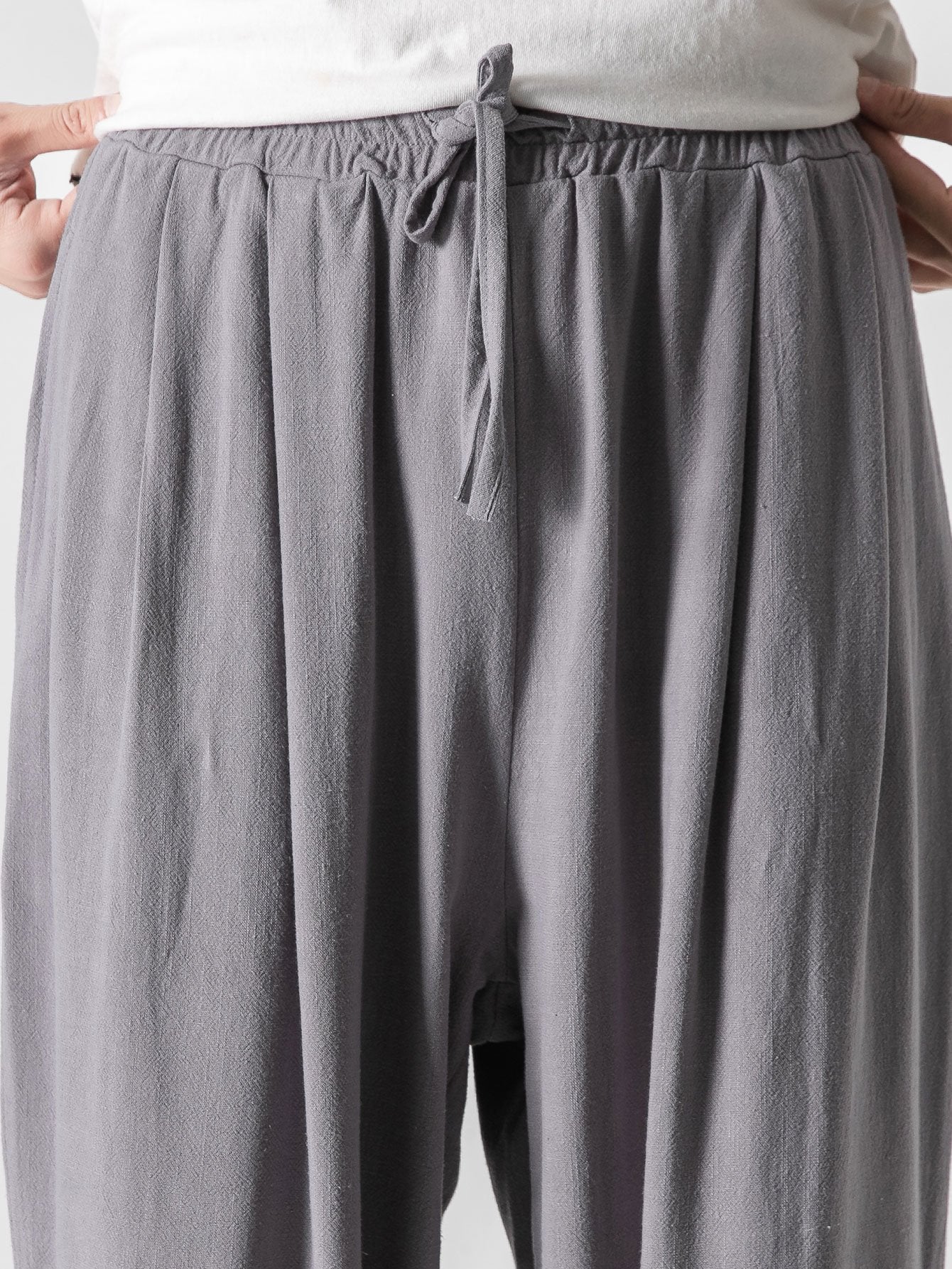 Men's Wide Leg Drawstring Pants