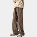 Men's Wide Leg Patch Pocket Pants
