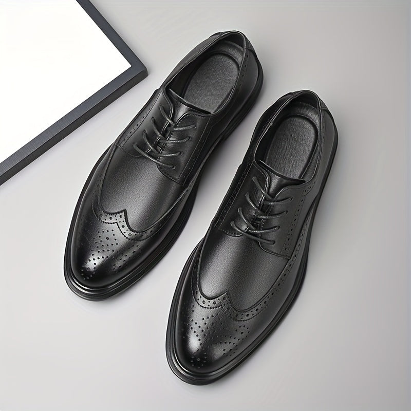 Men's Wingtip Brogue Dress Shoes