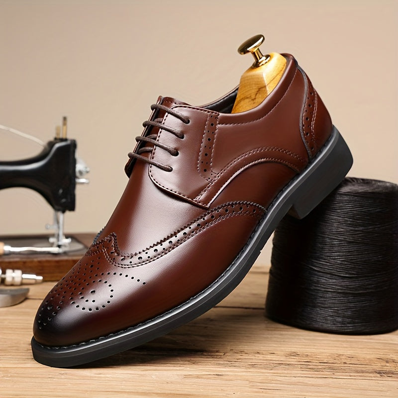 Men's Wingtip Derby Shoes