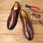 Men's Wingtip Derby Shoes