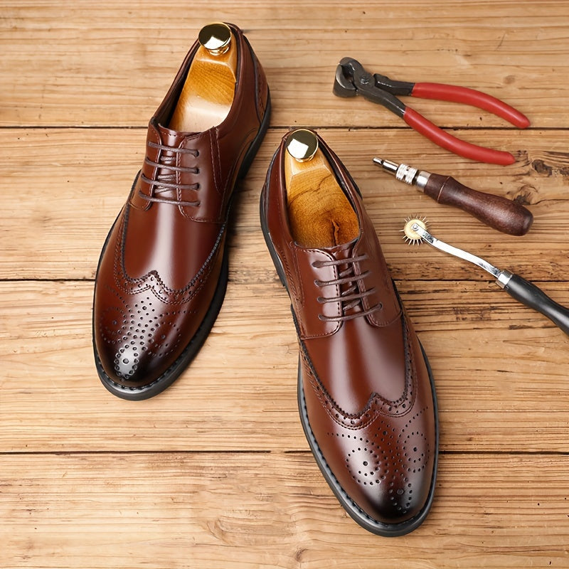 Men's Wingtip Derby Shoes