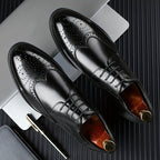 Men's Wingtip Derby Shoes