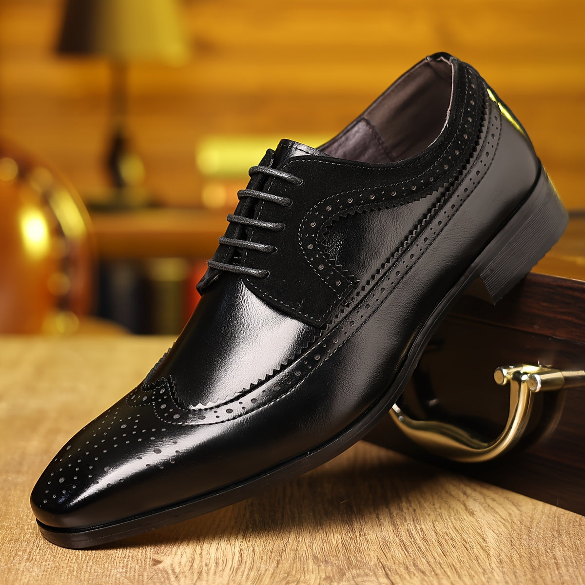 Men's Wingtip Oxford Shoes