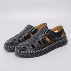 Men's Woven Closed Toe Sandals