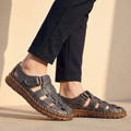 Men's Woven Closed Toe Sandals