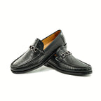 Men's Woven Loafers with Strap