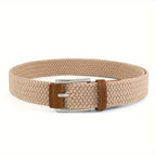 Men's Woven Stretch Casual Belt
