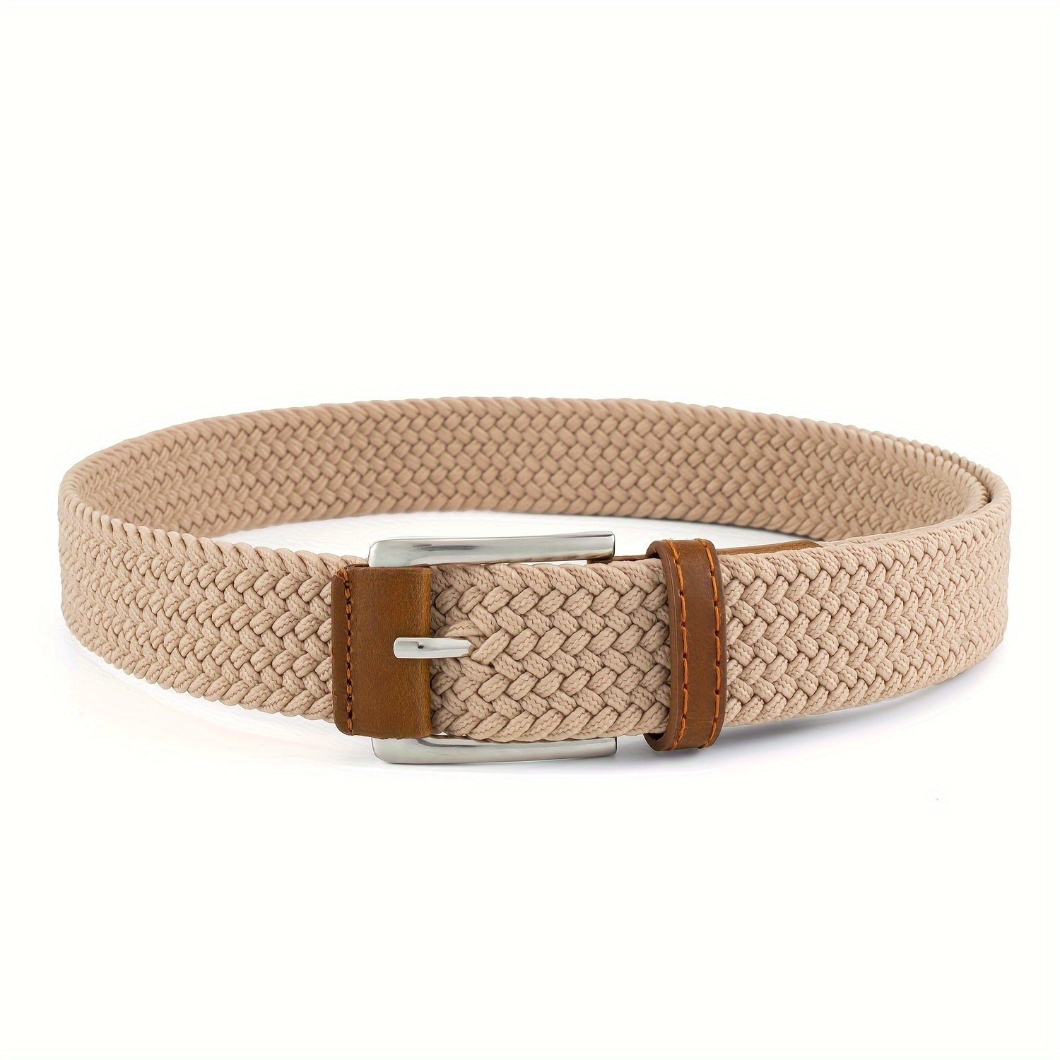 Men's Woven Stretch Casual Belt