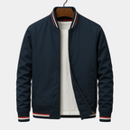 Men's Zip-Up Bomber Jacket