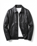 Men's Zip-Up Collared Jacket