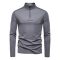 Men's Zip-Up Funnel Neck Sweater