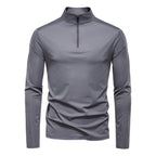 Men's Zip-Up Funnel Neck Sweater