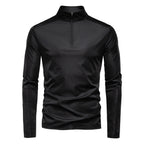 Men's Zip-Up Funnel Neck Sweater