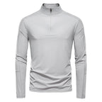 Men's Zip-Up Funnel Neck Sweater