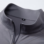 Men's Zip-Up Funnel Neck Sweater