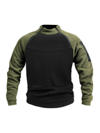 Men's Zip-Up High Collar Sweatshirt