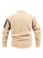 Men's Zip-Up High Collar Sweatshirt