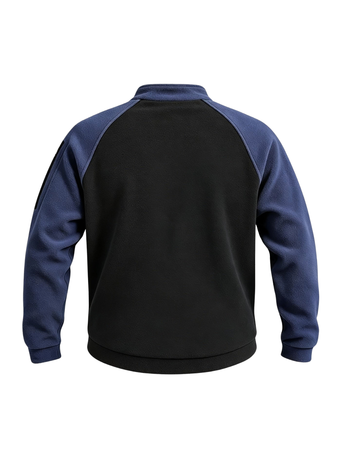 Men's Zip-Up High Collar Sweatshirt