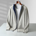 Men's Zip-Up Hooded Jacket