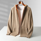 Men's Zip-Up Hooded Jacket