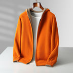 Men's Zip-Up Hooded Jacket