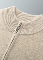 Men's Zip-Up Mock Neck Set