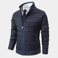 Men's Zip-Up Quilted Jacket