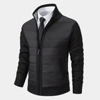 Men's Zip-Up Quilted Jacket