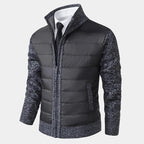 Men's Zip-Up Quilted Jacket