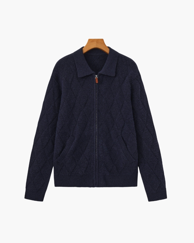 Men's Zip-Up Sweater