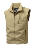 Men's Zip-Up Utility Vest