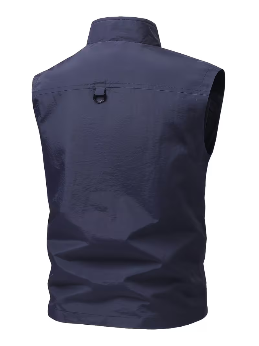 Men's Zip-Up Utility Vest