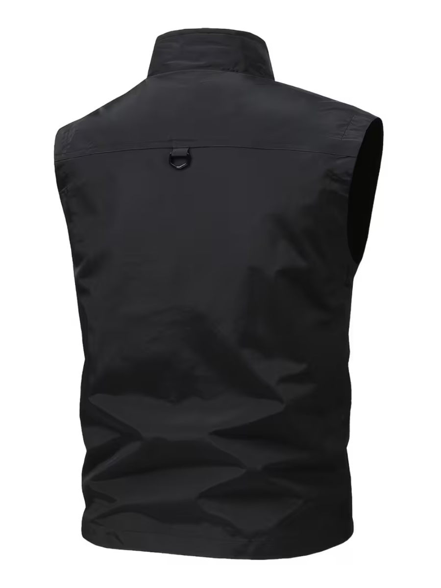 Men's Zip-Up Utility Vest