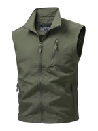 Men's Zip-Up Utility Vest