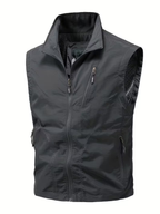 Men's Zip-Up Utility Vest
