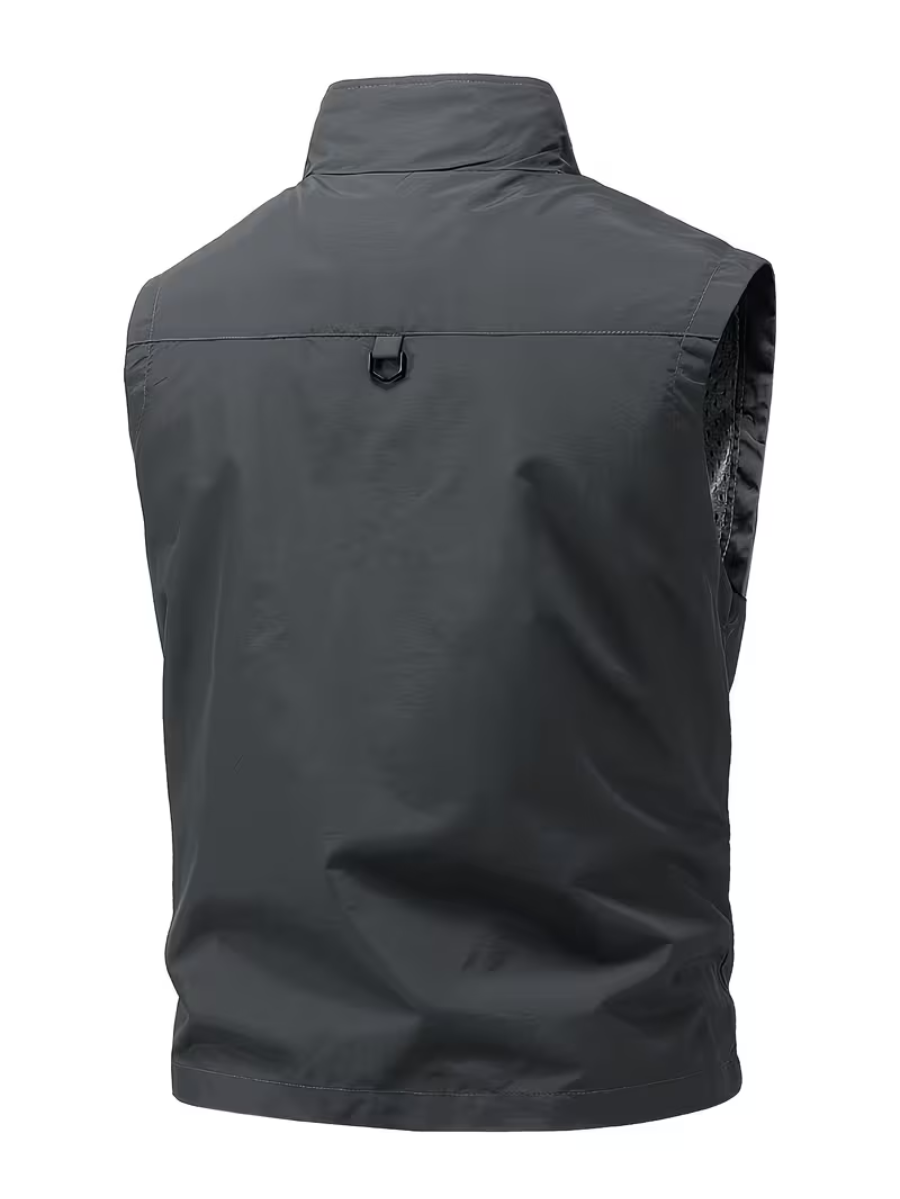 Men's Zip-Up Utility Vest