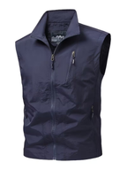 Men's Zip-Up Utility Vest